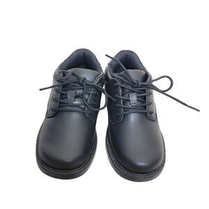 Stride Rite SR Murphy Black Leather Dress Shoes Sneakers Boys 11.5